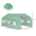 Greenhouse 12  X 10  X 7  Large Portable Walk-in Hot Green House Plant Gardening