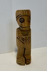 5    Vintage Wood Art Hand Carved Wooden Primitive Tiki Folk Art Handmade Figurine