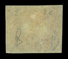 Peru 1857 Psnc Engraved Perkins Bacon R- Steamship 2r Lake Mint Only 800 Printed