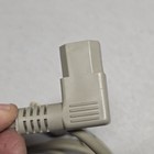 Rare Apple Logo Beige Power Cable L-shaped Vintage Mac Iie Se 30