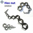 304 Stainless Steel Hex Nuts M1 6 M2 M2 5 M3 M4 M5 M6 M8 Din934