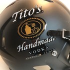 Tito s Vodka Football Helmet Full Size Bar Decoration Display