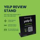 Nfc Tap Review Stand Display Table Display Nfc Card Stand For Yelp Review