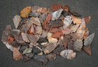 85 Chipped Bent Broken Flint Arrowhead Spear Project Point Knife Blade Bb799