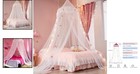 Princess-themed Bed Canopy With Lights - Extra Large Mosquito Net For Kids
