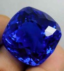Blue Tanzania Of Tanzanite Certified Cushion Cut 93 15 Ct Natural Loose Gemstone