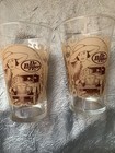 Set Of 2 Dr Pepper Roaring 20s Vintage Artwork Fun And Unique Flared