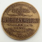 1933 Chicago World s Fair Prosperity Coin Medal Roosevelt Medallic Art Co
