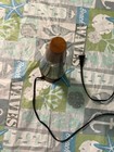 Vintage Original Wooden Pattern Lamp Electroplasma Plasma Light  Tested Rare