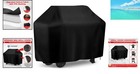 55-inch Waterproof Bbq Grill Cover - Uv Resistant   Durable Protection  Black