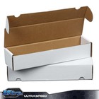 25 Storage Boxes Lot 800 Count Ct Sports Cards Trading White Max Pro Shipping