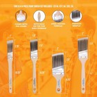6-pack Angle Brushes In Assorted Sizes For All Latex And Oil Paints   Stains