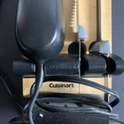 Cuisinart Cek-40 Electric Knife Set W  Bread   Carving Blades   Wood Block Stand