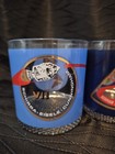 Vintage Houze Art Nasa Apollo Mission Glasses Set  6  Lowball Whiskey Mcm 7-12