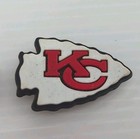 New 10 Piece Nfl  Kansas City Chiefs Football  Shoe Charms Compatible With Crocs