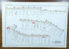1934 Hudson River Piers Manhattan New York City Map   Old Vintage Battery Park