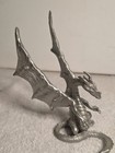 Rawcliffe Pewter 1733 Proud Parent Pewter Dragon Blue Eyes 1992