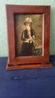 Vtg antique Women s Table Office Letter Kaddy sortie Collector  victorian Print
