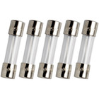 5 Pcs  Fast-blow Fuse 15a 250v Glass Fuses 5 X 20 Mm  15 Amp    Us Ship