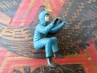 Vintage 1970s Mattel Hot Wheels Redlines Rrrumblers Blue Motorcycle Rider Usa