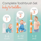 Cherish Baby Care Award-winning Baby Toothbrush Set  3-24 Months  - 3-pack Baby 