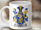 Read Family Crest Coat Of Arms Emblem Shield Mug