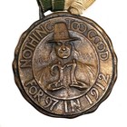 Rare Antique Harvard Class Of 1897 Quindecennial Bronze Medal Fob Pin 1912