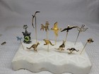 Lovely Antique Victorian Art Nouveau To Vintage Lot Of 12 Stick Pins Animals
