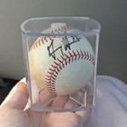 Rawlings Official Game Baseball Signed Usa Baseball Ball W  Display Case