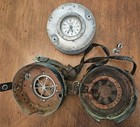 Detex Newman Watch Clock Night Watchman Usa With Leather Case