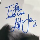 Rare Hand Signed Sir Elton John Promo Photo 8x10   Genuine Autograph   Music