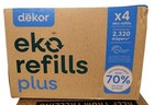 Diaper Dekor Eko Plus Refills 4 Count Eco-friendly Diaper Pail Refills