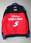 New Nascar  5 Kyle Larson Valvoline Chevy Twill Cotton Embroidery Jacket Men s L