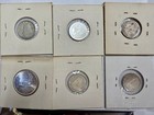 Group Lot Of 6 Canada Silver Coins