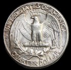 1934 Washington Quarter-medium Motto Unc  Free Shipping- Jam468