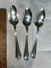 3 Antique Old French By Gorham Sterling Silver Serving Spoons 8 5    D Monogram