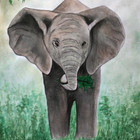Custom Watercolour Pet Portrait - Any Pet Painted From Your Photos Personalized 