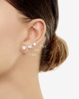 Sterling Silver 925 Brilliant Round Cut Clear Cz Men Women Ear Stud Earrings