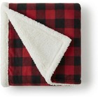 Reversible Soft Sherpa Fleece Blanket Cozy Couch Throw Plush Bed Accessory New