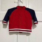 Infant Boys Janie And Jack Button Up Frenchie Dog Jacket Size 6-12 Months