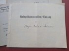Original German Ww1 Wk1 Document Lot To Pilot Flieger 