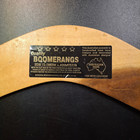 Australian Wood Boomerang  Hand Made And  Painted By Local  Artist In Australia