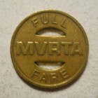 Dayton Mvrta  ohio  Transit Token - Oh230ah