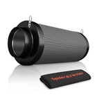 Spider Farmer 4   6  Refillable Air Carbon Filter Odor Control For Inline Fan
