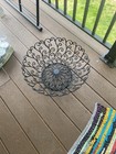 Large Vintage Wrought Iron Centerpiece Basket 18 