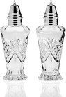 Godinger Dublin Salt And Pepper Shaker Set  Clear