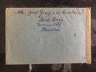 1943 Slovakia Censored Cover Cover To To Vienna Austria