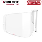 Simpson Venom Pinlock Max Vision Motorcycle Helmet Anti Fog Visor Insert Clear