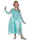 Brand New In Bag Disney Frozen Elsa Snow Queen Girl s Halloween Costume 4-6x