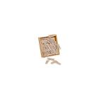 Jam Paper Wood Clip Clothespins Medium 1 1 8 Inch White Clothes Pins 2230719109